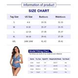 Halter Neck Maternity Tankini Tie-dye Striped Swimsuit Set