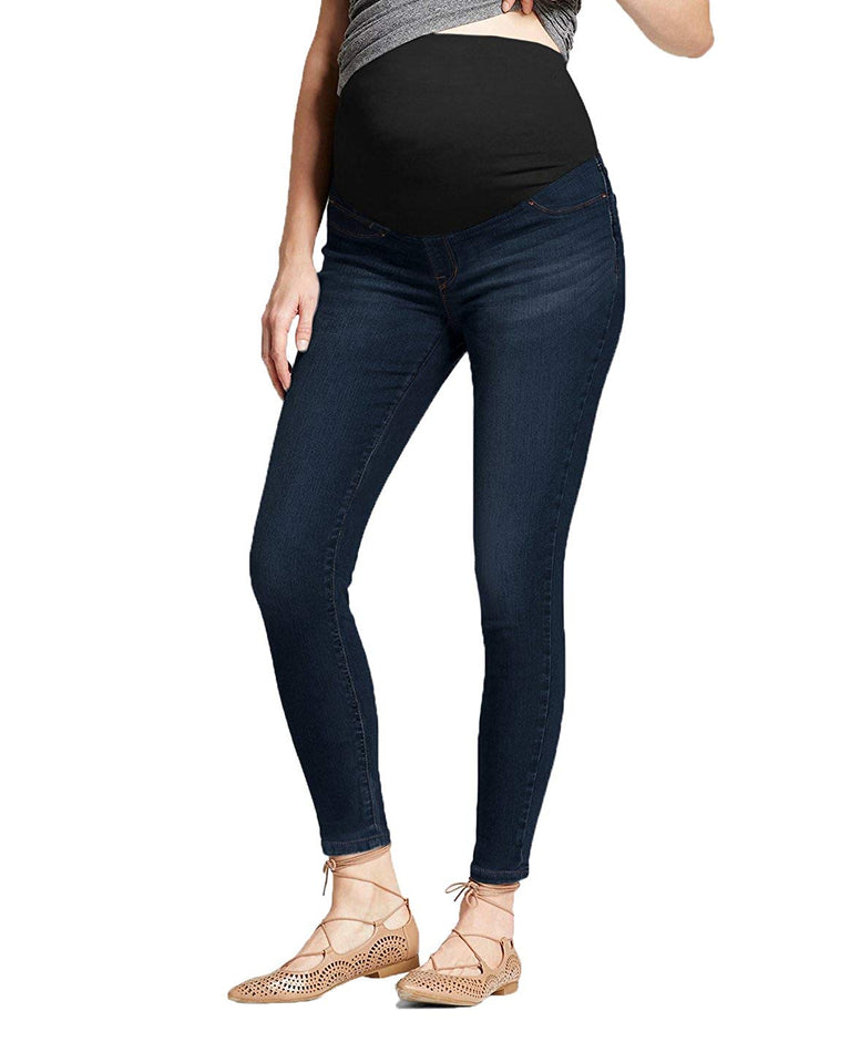 HyBrid & Company Super Comfy Stretch Women's Skinny Maternity Jeans