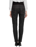 Bhome Maternity Jeans Stretch High Waisted Pants,Dress Pants for Work Career Office Pants