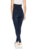 Motherhood Maternity Women's Maternity Indigo Blue French Terry Secret Fit Belly Denim Jegging