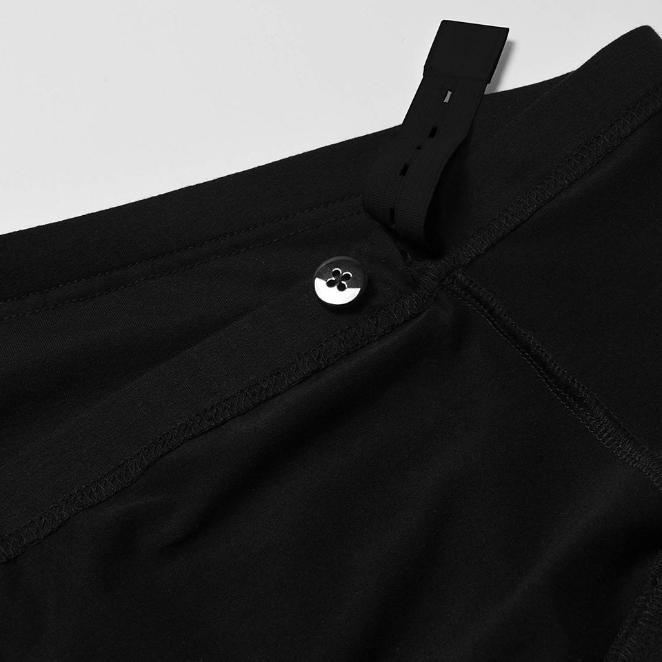 Bhome Maternity Jeans Stretch High Waisted Pants,Dress Pants for Work Career Office Pants